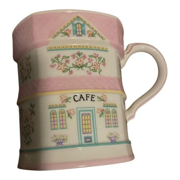 Set of 7 1992 Vintage Lenox Spice Village Coffee Mugs Pre-Owned EUC - Picture 6 of 6